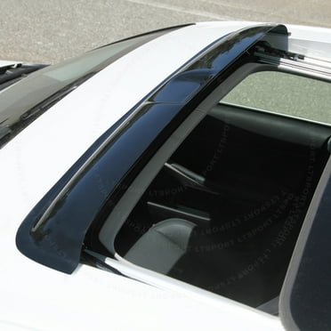 TuningPros DSV-210 compatible with 2003-2007 Honda Accord Sedan Sunroof Moonroof Top Wind Deflector Visor Thickness 1.4mm 980mm 38.5 Dark Smoke Set of 1 